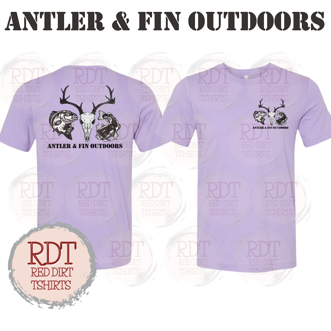 Antler & Fin Outdoors OG Logo Tshirt