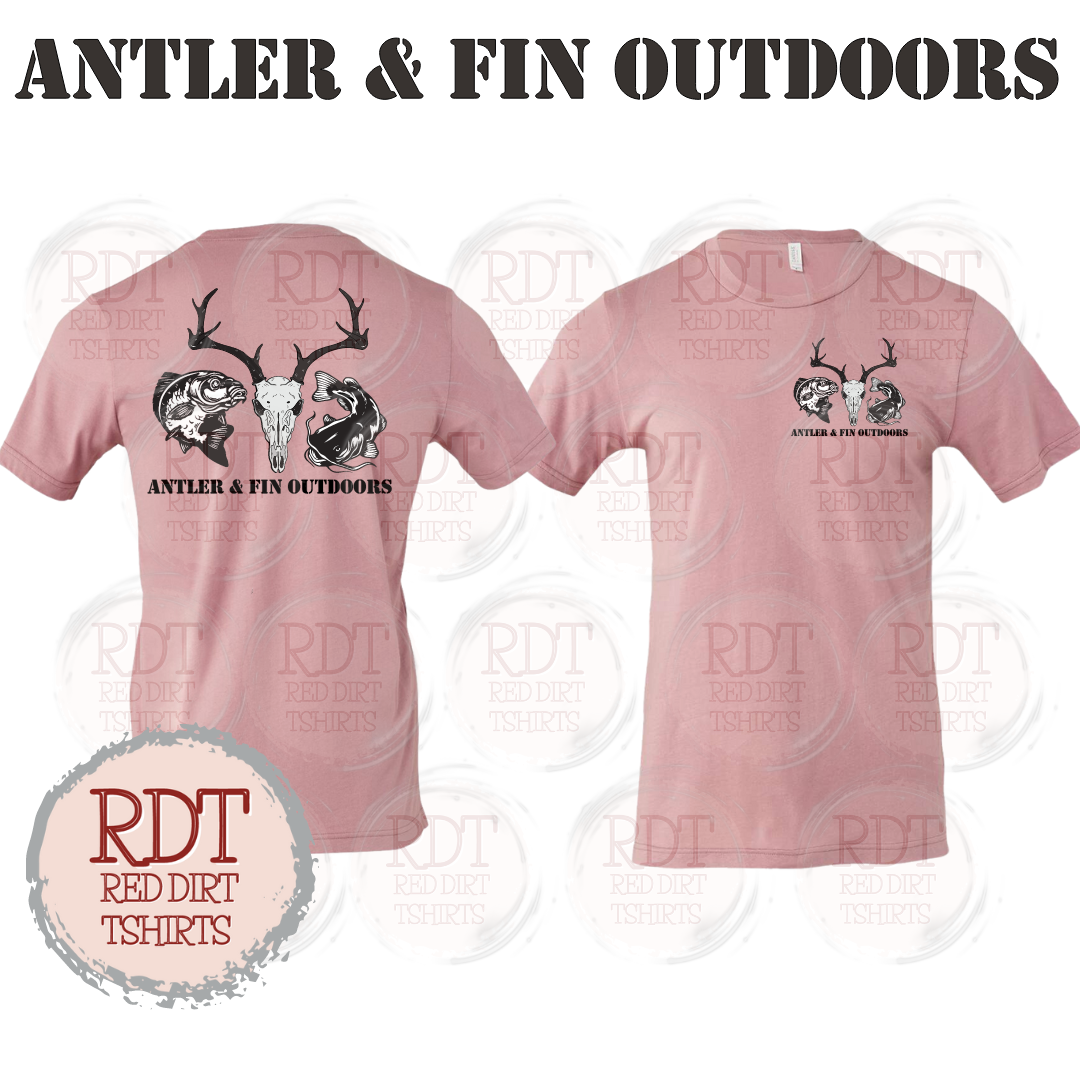 Antler & Fin Outdoors OG Logo Tshirt