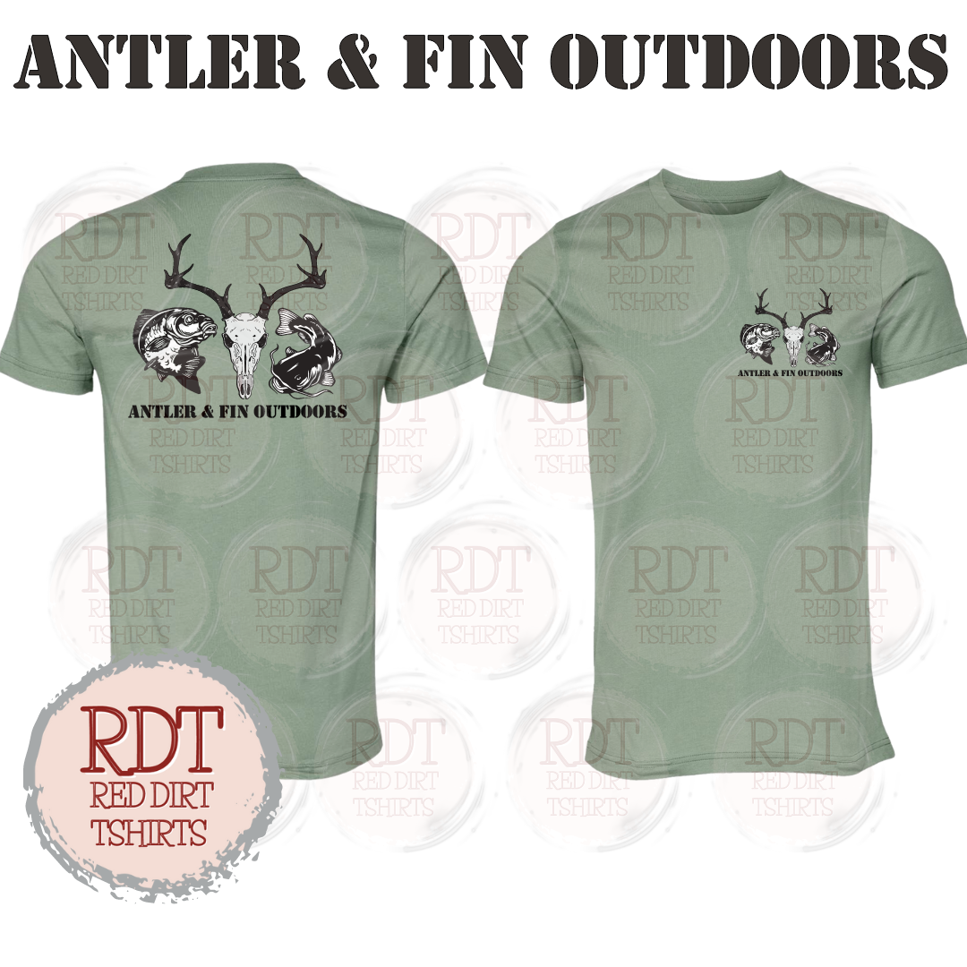 Antler & Fin Outdoors OG Logo Tshirt