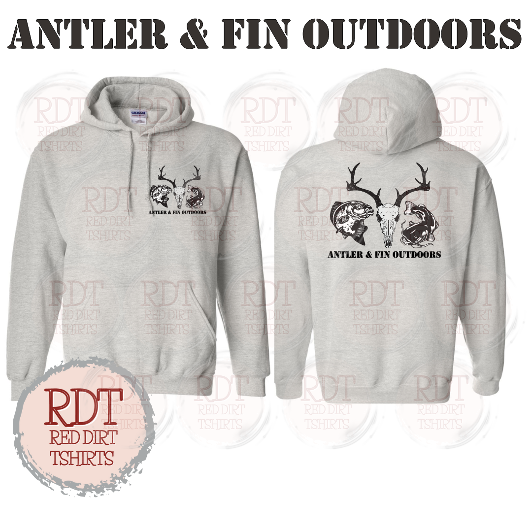 Antler & Fin OG Logo Hooded Sweatshirt