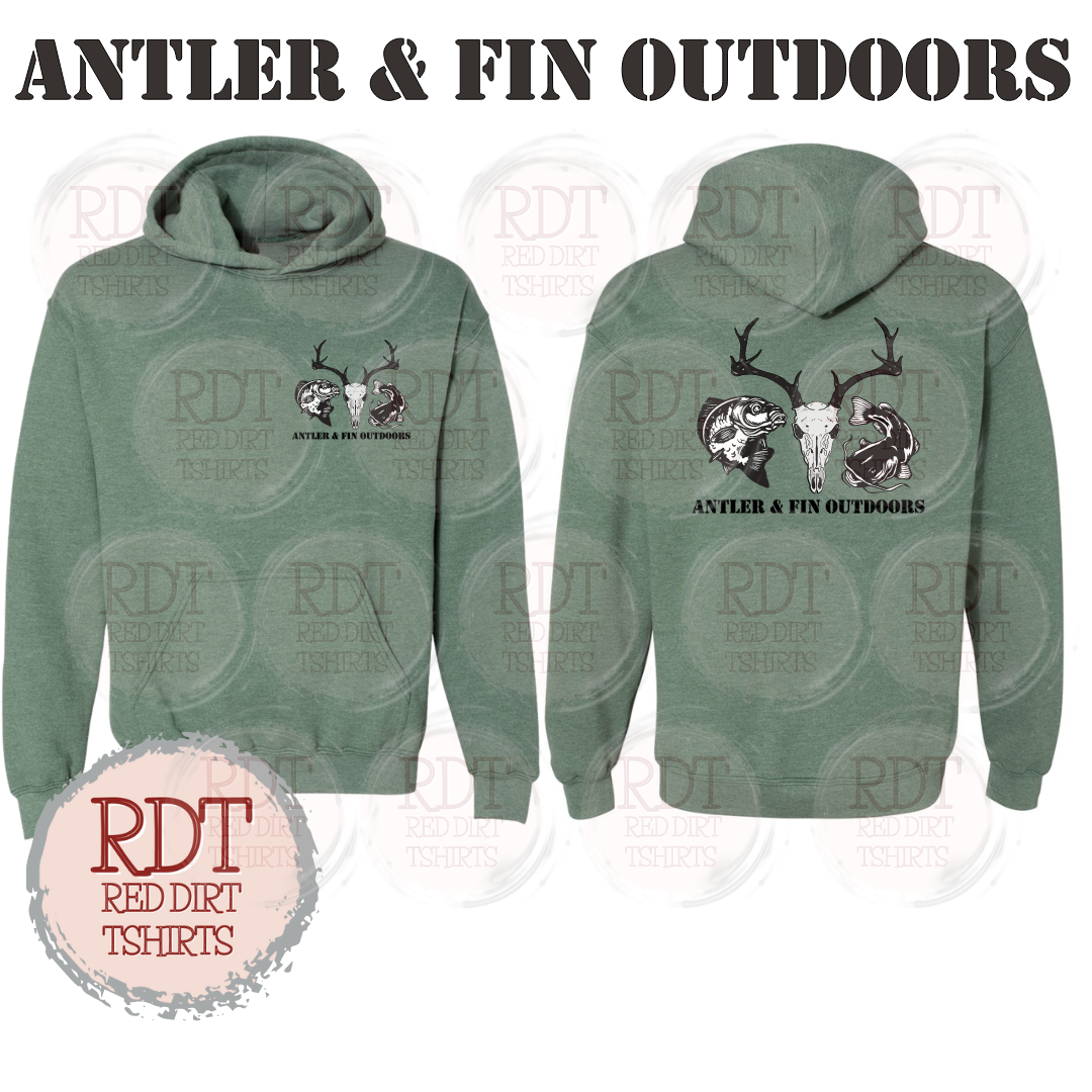 Antler & Fin OG Logo Hooded Sweatshirt