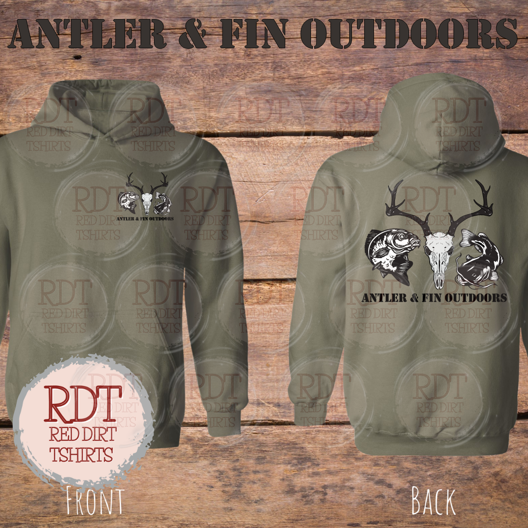 Antler & Fin OG Logo Hooded Sweatshirt