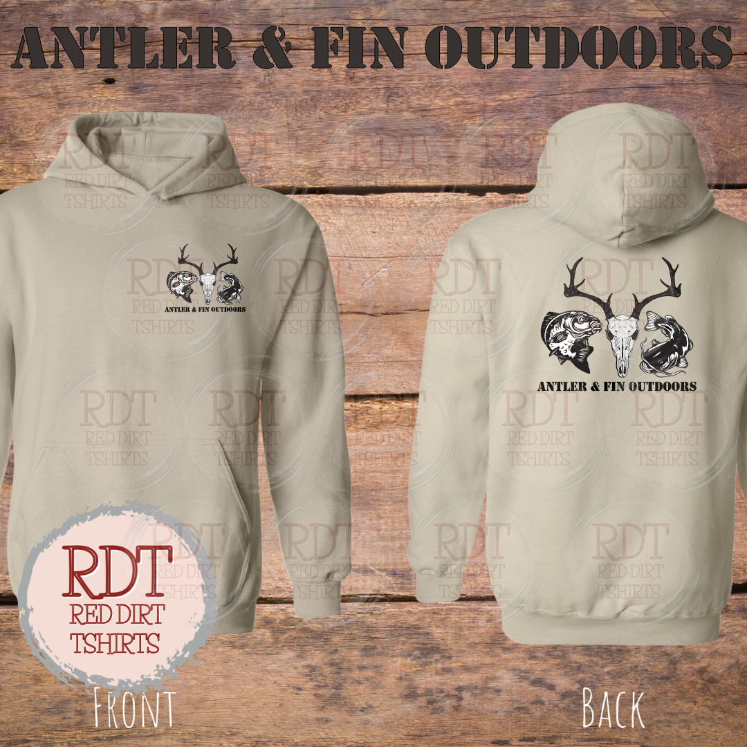 Antler & Fin OG Logo Hooded Sweatshirt
