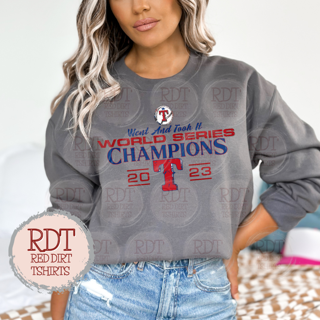 Texas Rangers WS Champs 2023