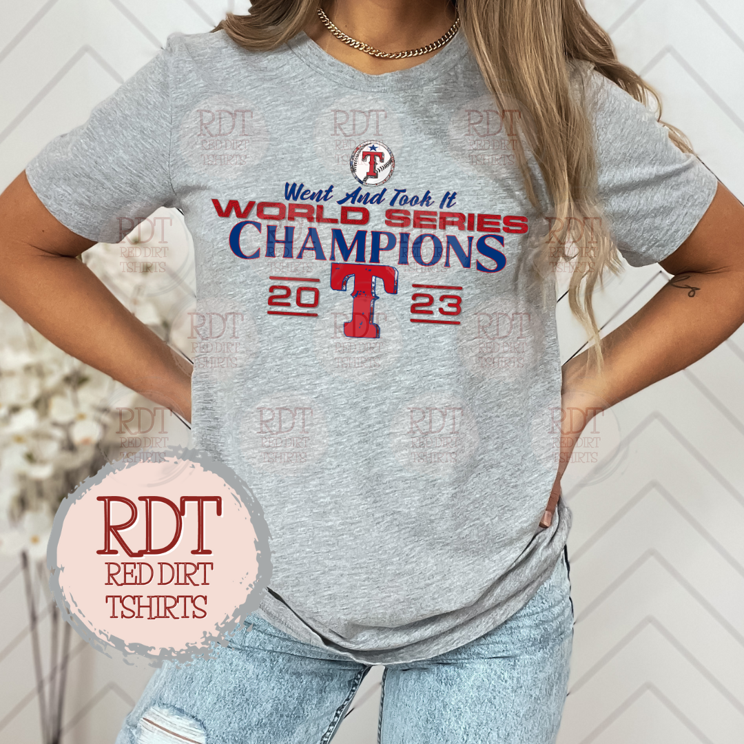 Texas Rangers WS Champs 2023