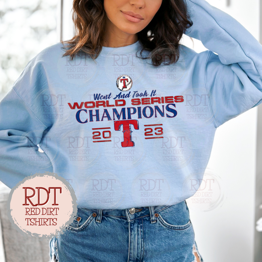 Texas Rangers WS Champs 2023
