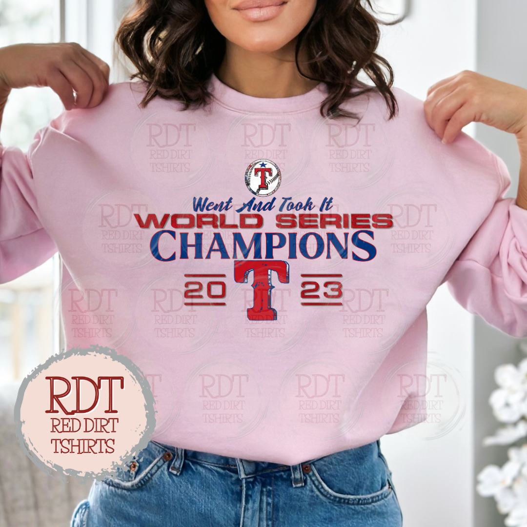 Texas Rangers WS Champs 2023