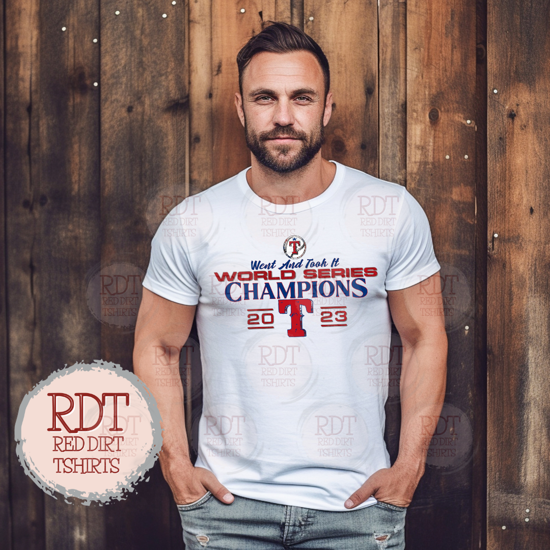 Texas Rangers WS Champs 2023