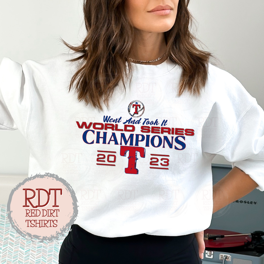 Texas Rangers WS Champs 2023