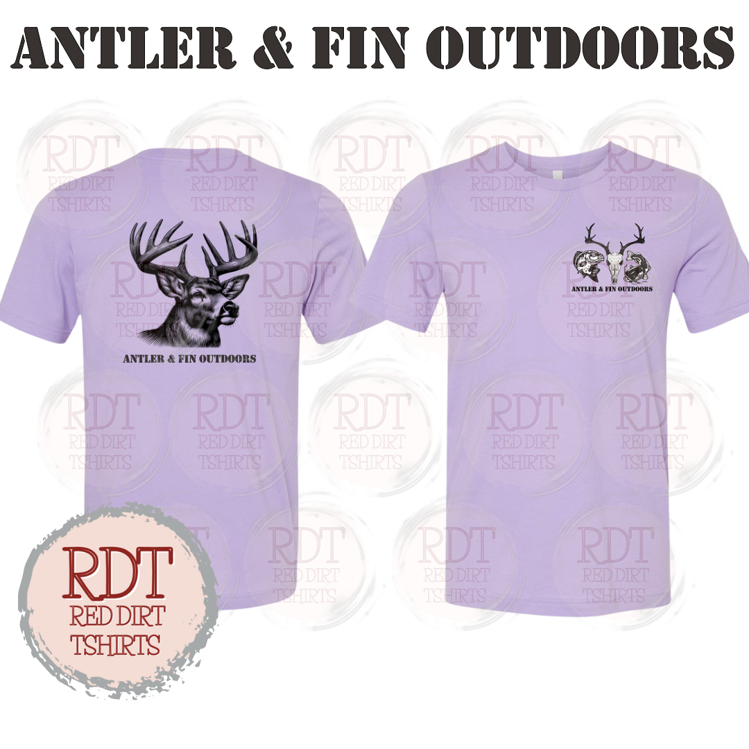 Antler & Fin Outdoors Deer Head Tshirt
