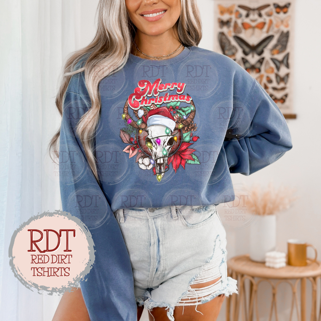 Merry Christmas Skull
