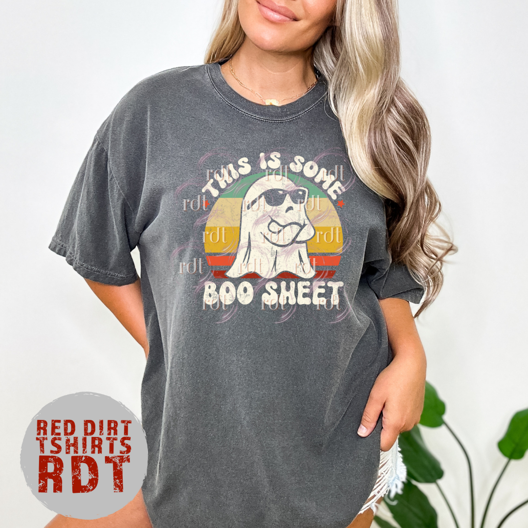 BOO Sheet Retro Womens