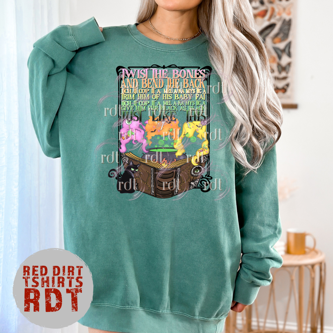 Sanderson Sisters Twist the Bones