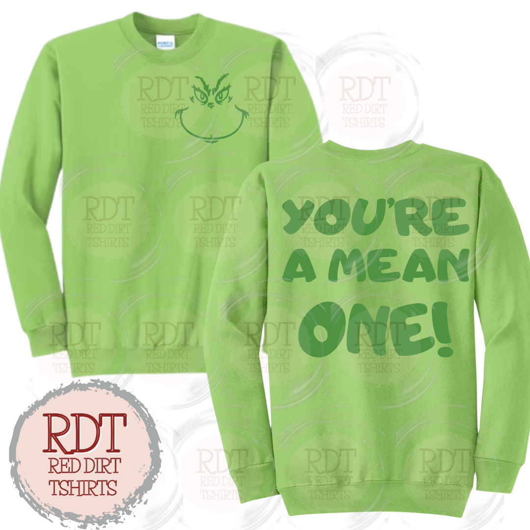 You're A Mean One Grinch PUFF VINYL