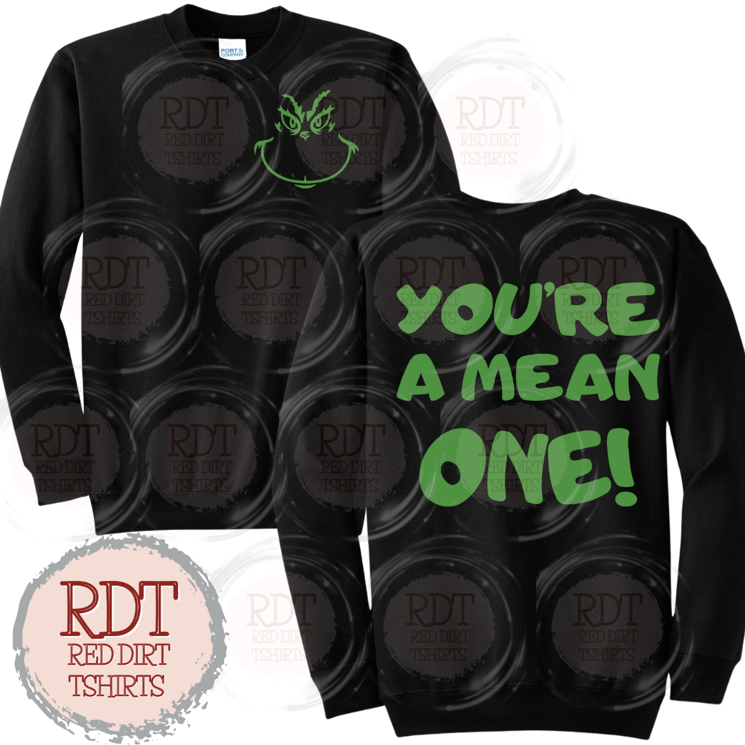 You're A Mean One Grinch PUFF VINYL