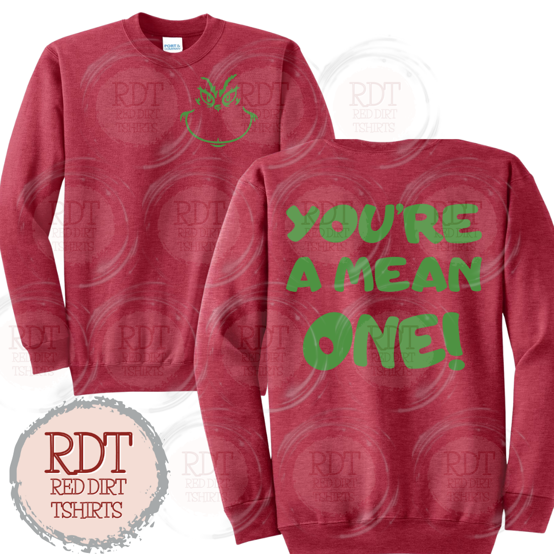 You're A Mean One Grinch PUFF VINYL