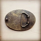 Rope Edge Navajo Leather Belt Buckle