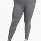Curvy Tapered Band Essential High Waist Leggings