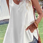 Openwork V-Neck Tank