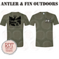 Antler & Fin Outdoors Bucklake 1 Tshirt