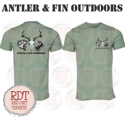 Antler & Fin Outdoors OG Logo Tshirt