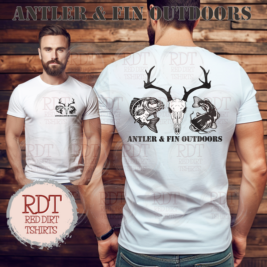 Antler & Fin Outdoors OG Logo Tshirt