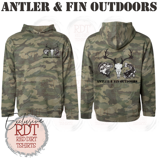 Antler & Fin OG Logo Hooded Sweatshirt