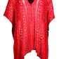 Cutout V-Neck Cover-Up with Tassel