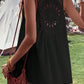 Openwork V-Neck Tank