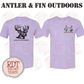 Antler & Fin Outdoors Deer Head Tshirt