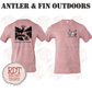 Antler & Fin Outdoors Bucklake 1 Tshirt