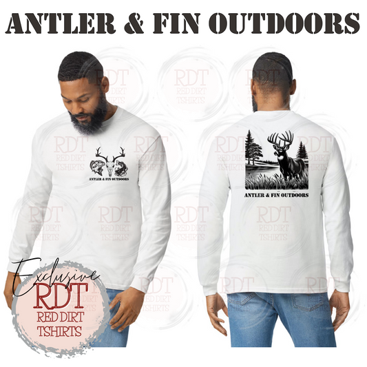 Antler & Fin Outdoors Bucklake 2 Long Sleeve Tshirt