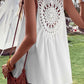 Openwork V-Neck Tank