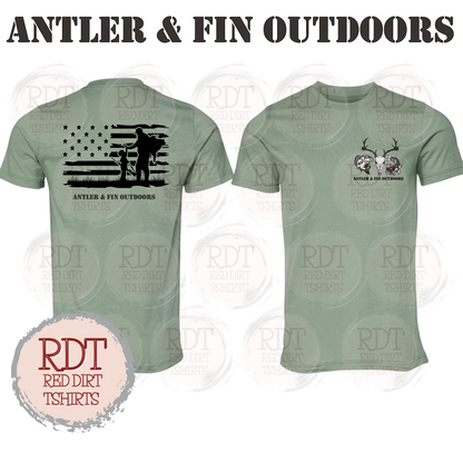 Antler & Fin Outdoors Father and Child Tshirt