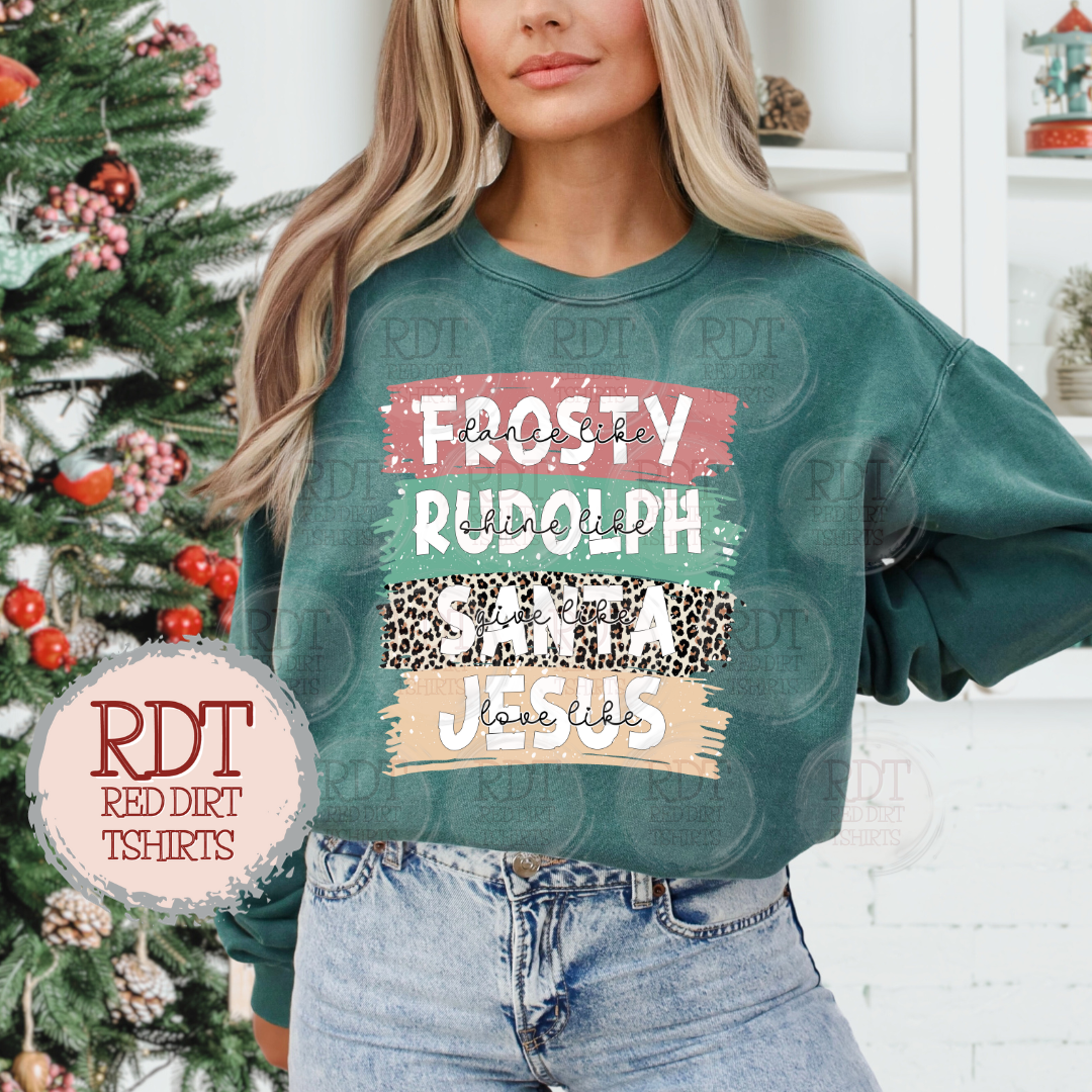 Dance Like Frosty stacked....