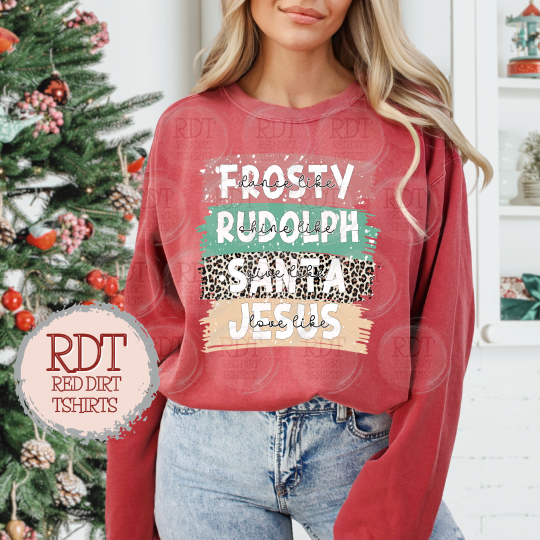 Dance Like Frosty stacked....