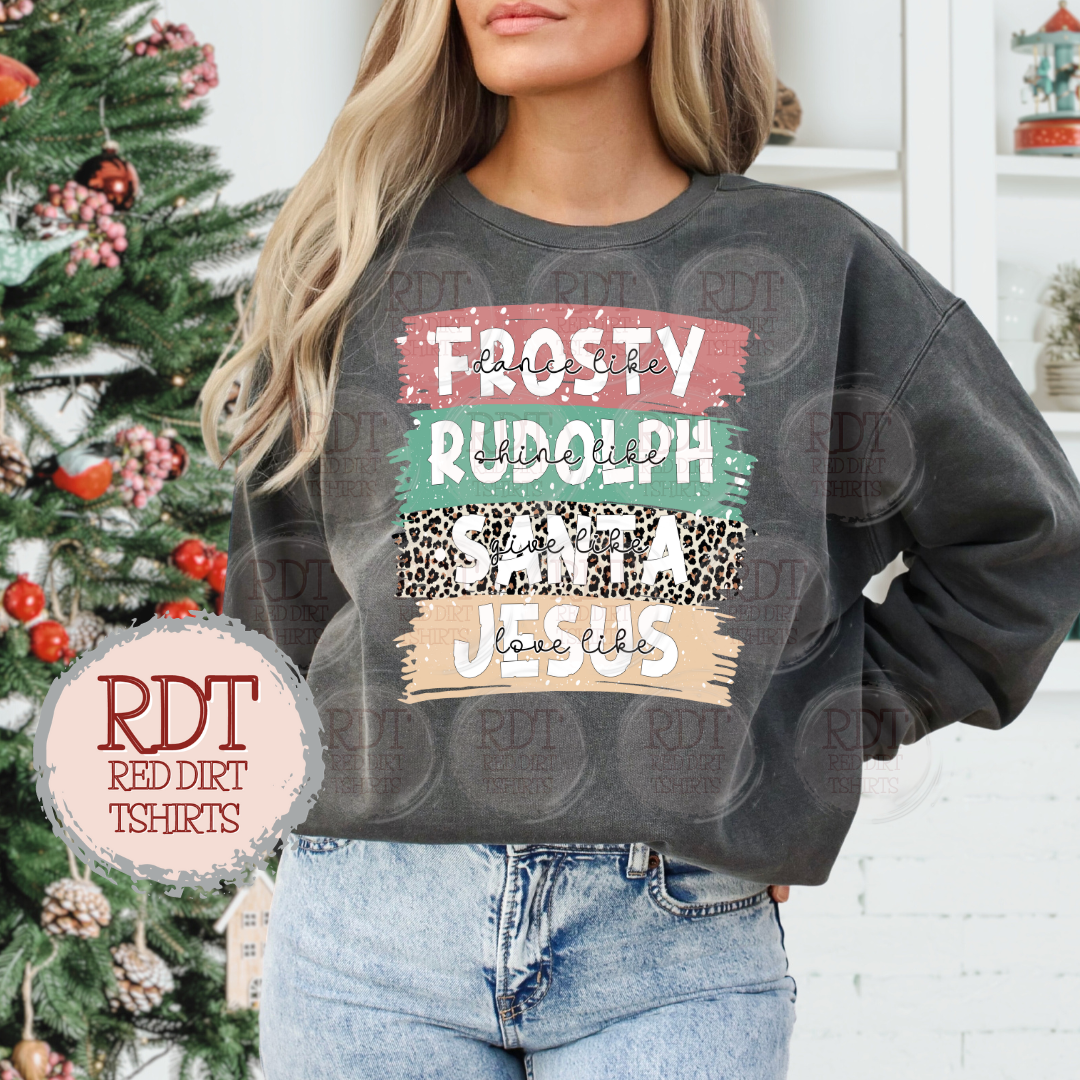 Dance Like Frosty stacked....