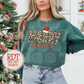 Merry Christmas Leopard with Santa Hat
