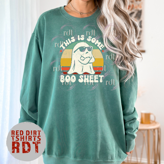 BOO Sheet Retro Womens