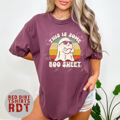 BOO Sheet Retro Womens