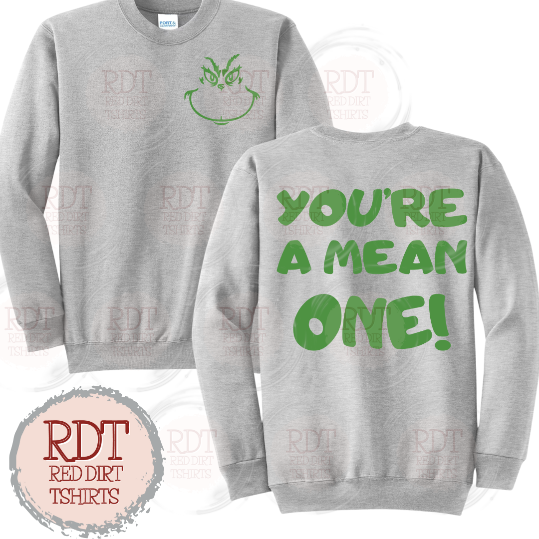 You're A Mean One Grinch  PUFF VINYL